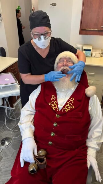 🎅🦷 Even Santa doesn’t skip his dental cleanings!

Regular dental cleanings and check-ups aren’t just about a bright smile — they’re about protecting your entire body. Research consistently shows that plaque buildup leads to gum inflammation and bleeding, which allows harmful oral bacteria to enter the bloodstream and trigger systemic inflammation.

🧬 Your mouth is the gateway to your body.
When oral inflammation is present, studies link it to higher risk of:
• Cardiovascular disease (atherosclerosis, heart attack, stroke)
• Metabolic disorders including insulin resistance & diabetes
• Autoimmune and inflammatory conditions
• Respiratory infections
• Worsened gut health through disruption of the oral–gut microbiome pathway

🦠 The oral microbiome directly influences the gut microbiome. When pathogenic bacteria dominate the mouth, they can alter gut bacteria balance, driving chronic inflammation throughout the body.

✨ Healthy gums = lower inflammatory burden
Professional cleanings reduce plaque, bleeding, and inflammatory markers — supporting better metabolic, cardiovascular, and immune health.

📌 If your mouth isn’t healthy — you can’t be healthy.
Santa knows prevention is powerful… and so should you 😉